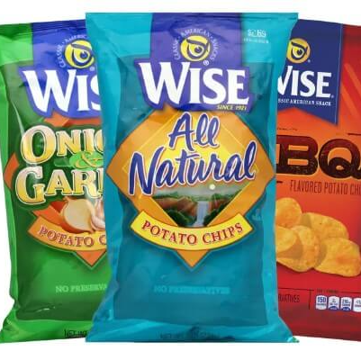 Wise potato chips settled a class action lawsuit for slack-filled packaging. The settlement payouts per person were ~$5.
